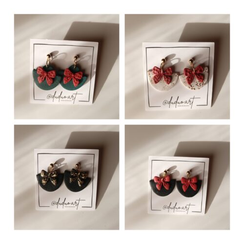 Pendientes Semicirculo y Lazo