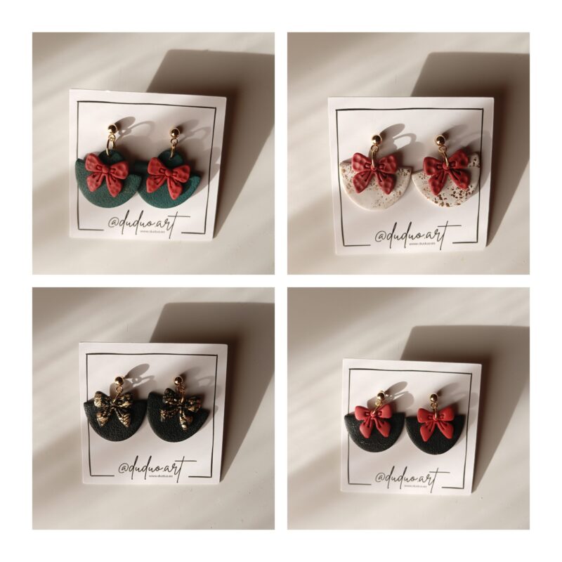 Pendientes Semicirculo y Lazo